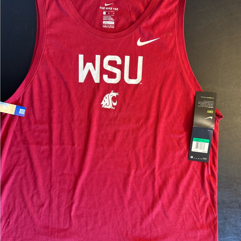 Washington State Cougars Nike Dri-FIT Tank Top